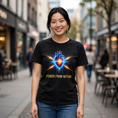 Power From Within Spiritual Awakening Graphic T-Shirt – XGuidance