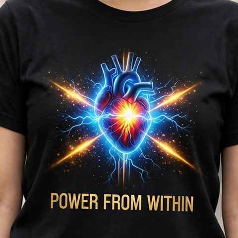 Power From Within Spiritual Awakening Graphic T-Shirt – XGuidance – photo 3