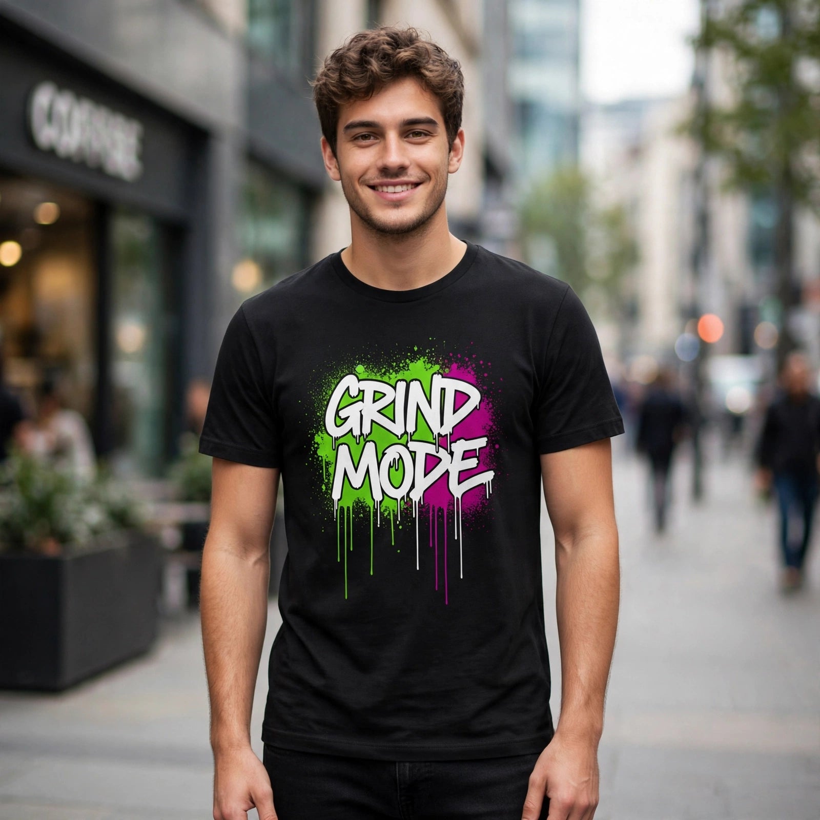Grind Mode Hustle & Royalty Graphic T-Shirt – XGuidance