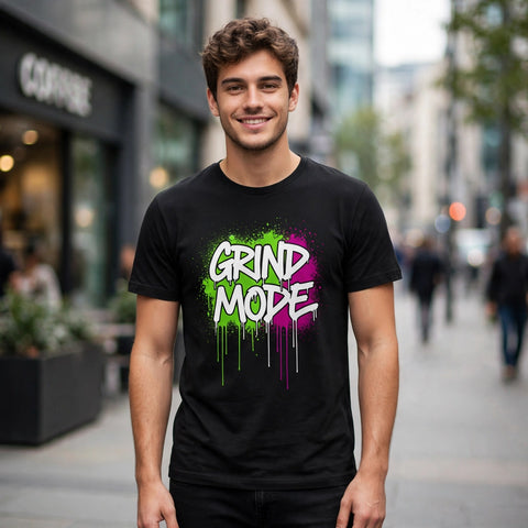 Grind Mode Hustle & Royalty Graphic T-Shirt – XGuidance