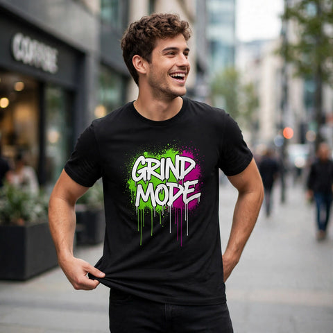 Grind Mode Hustle & Royalty Graphic T-Shirt – XGuidance – photo 2