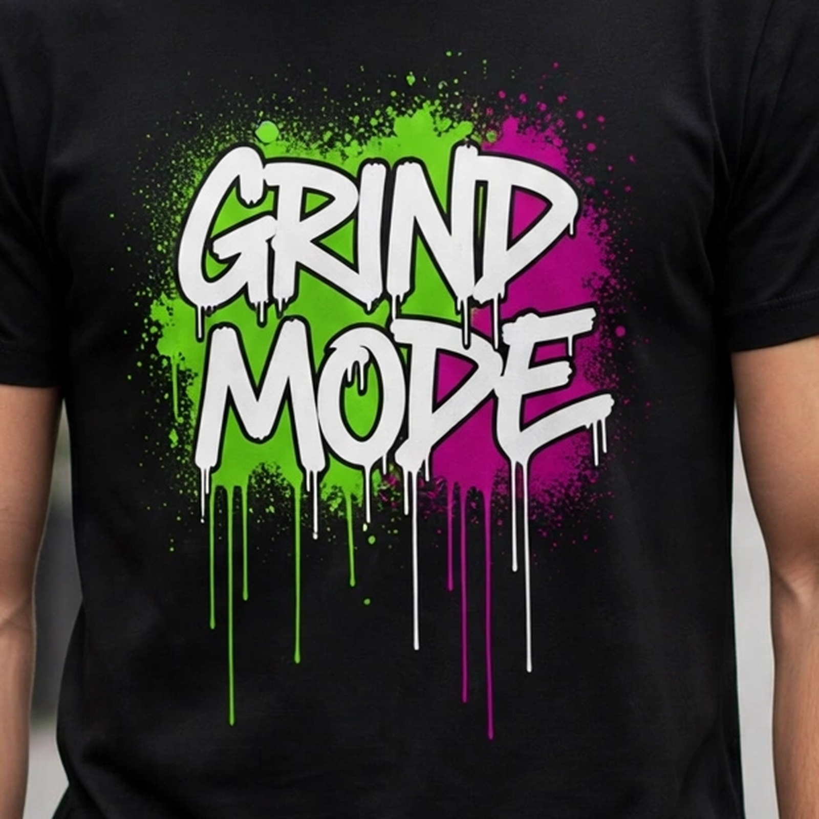 Grind Mode Hustle & Royalty Graphic T-Shirt – XGuidance – photo 3