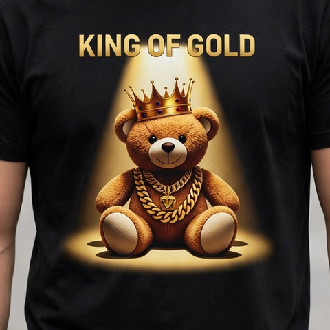 King of Gold Money Mindset Graphic T-Shirt – XGuidance – photo 3