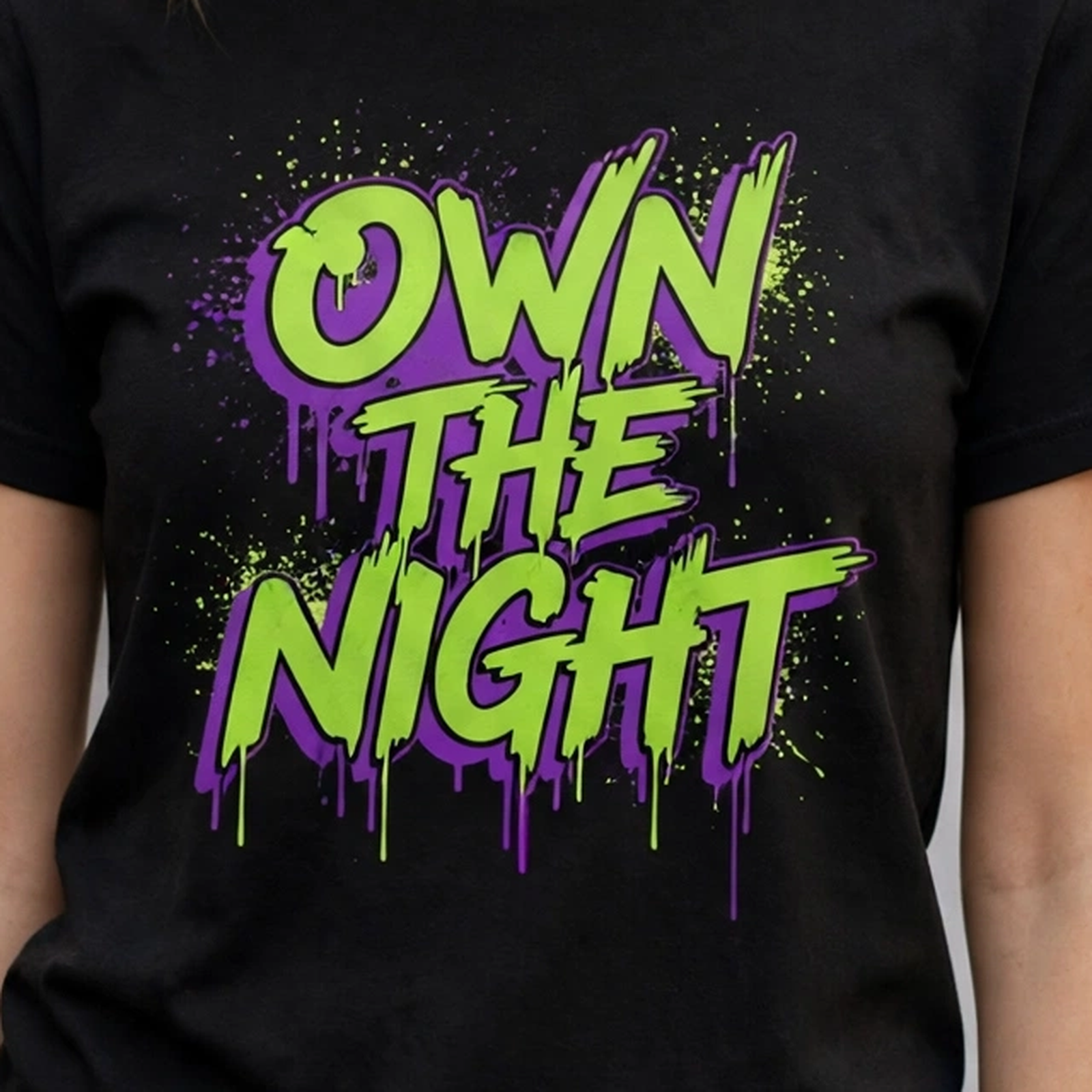 Own the Night Hustle & Royalty Graphic T-Shirt – XGuidance – photo 3
