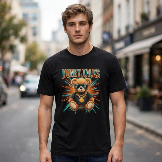 Money Talks Money Mindset Graphic T-Shirt – XGuidance