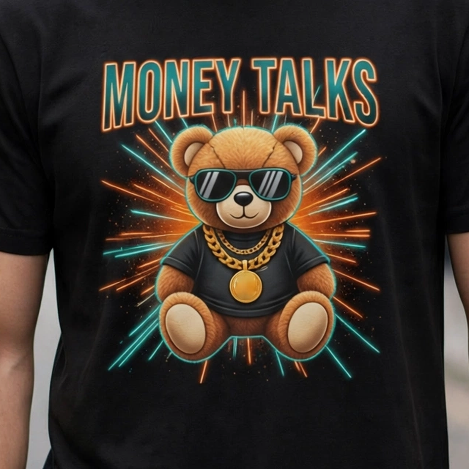 Money Talks Money Mindset Graphic T-Shirt – XGuidance – photo 3