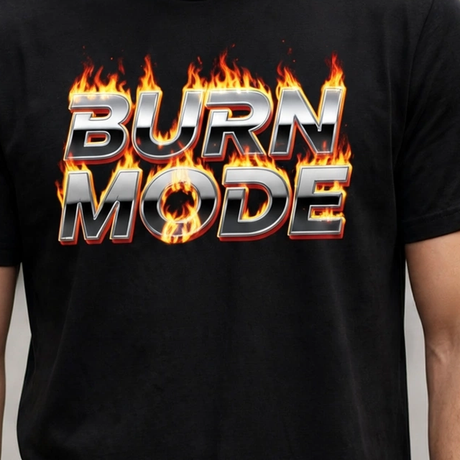 Burn Mode Hustle & Royalty Graphic T-Shirt – XGuidance – photo 3