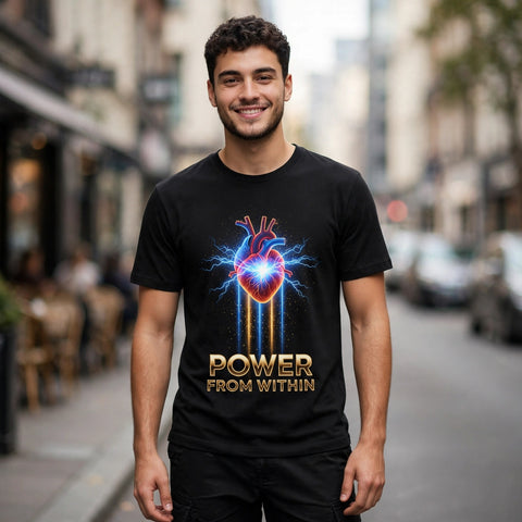 Power From Within II Spiritual Awakening Graphic T-Shirt – XGuidance