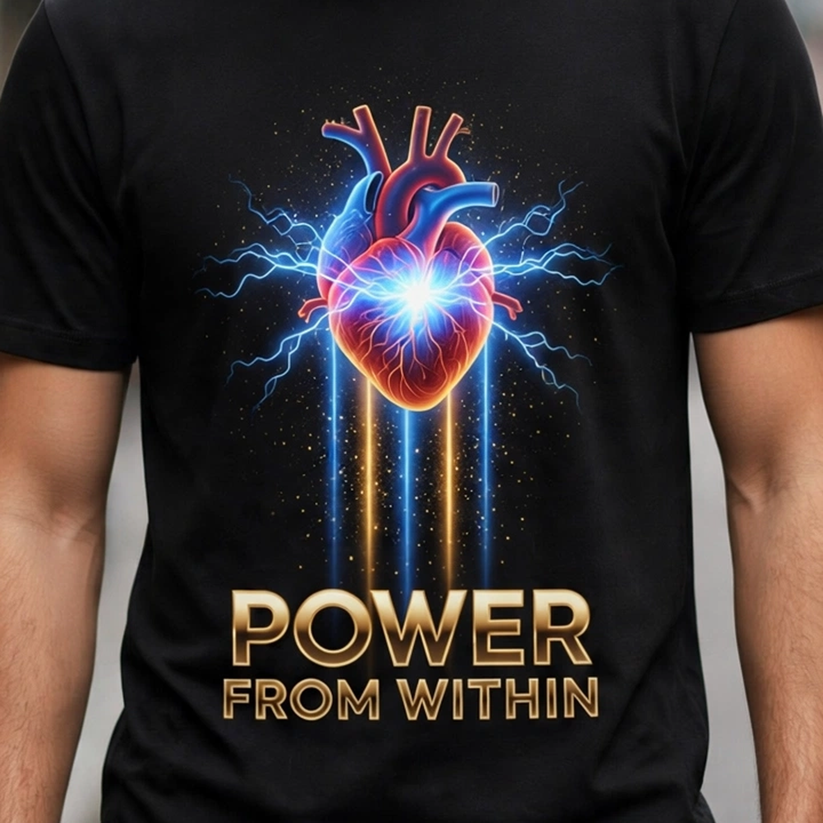 Power From Within II Spiritual Awakening Graphic T-Shirt – XGuidance – photo 3