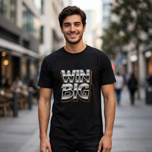 Win Big Hustle & Royalty Graphic T-Shirt – XGuidance
