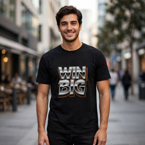 Win Big Hustle & Royalty Graphic T-Shirt – XGuidance