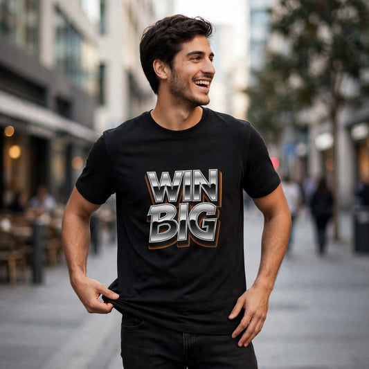 Win Big Hustle & Royalty Graphic T-Shirt – XGuidance – photo 2