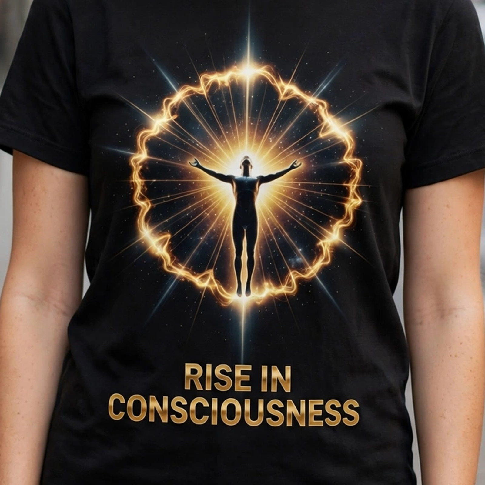 Rise in Consciousness Spiritual Awakening Graphic T-Shirt – XGuidance – photo 3