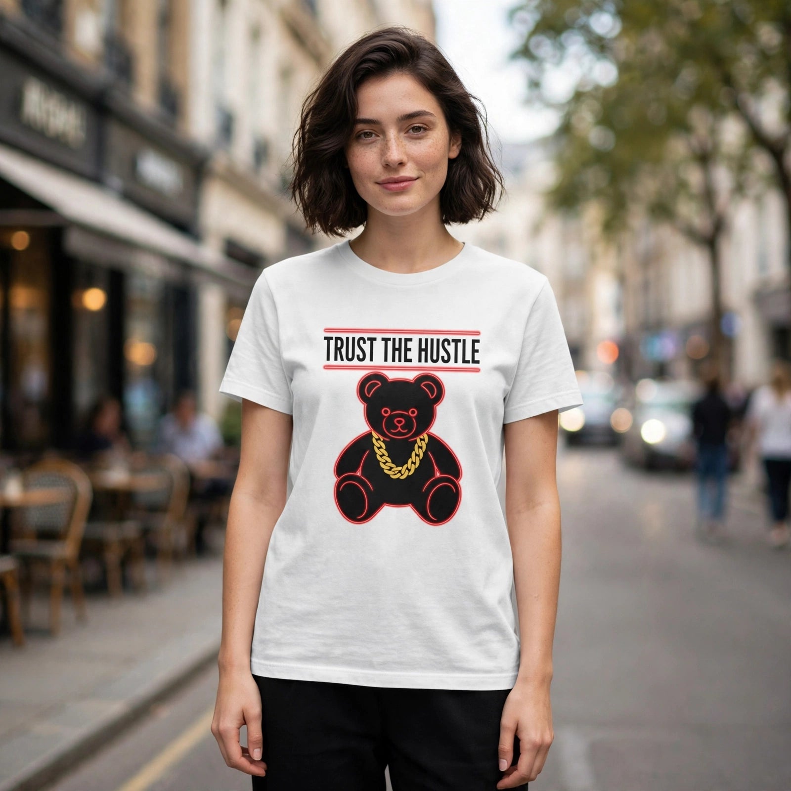 Trust the Hustle Money Mindset Graphic T-Shirt – XGuidance