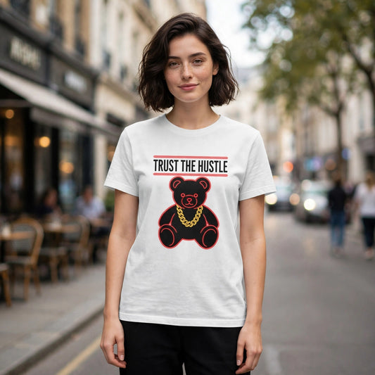 Trust the Hustle Money Mindset Graphic T-Shirt – XGuidance