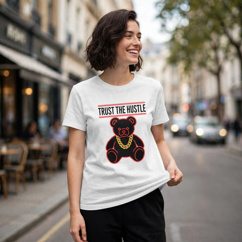 Trust the Hustle Money Mindset Graphic T-Shirt – XGuidance – photo 2