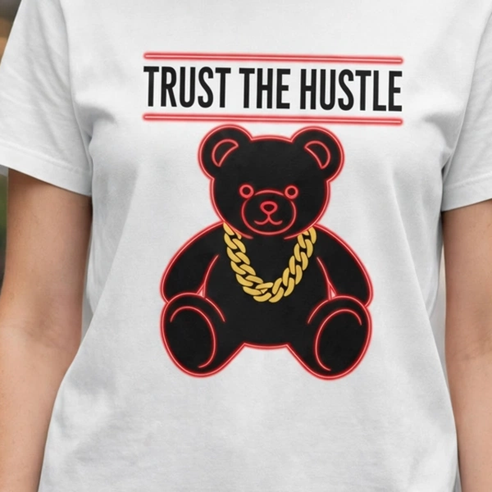 Trust the Hustle Money Mindset Graphic T-Shirt – XGuidance – photo 3