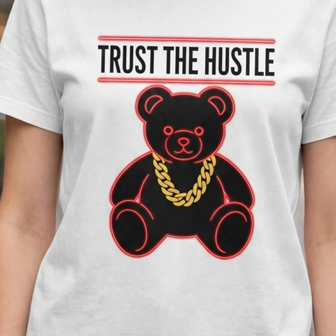 Trust the Hustle Money Mindset Graphic T-Shirt – XGuidance – photo 3