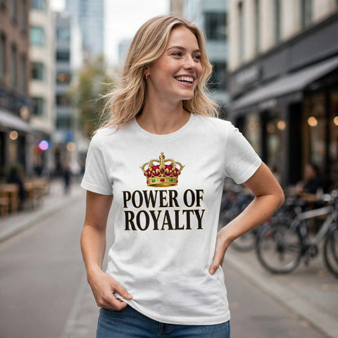 Power of Royalty Hustle & Royalty Graphic T-Shirt – XGuidance – photo 2