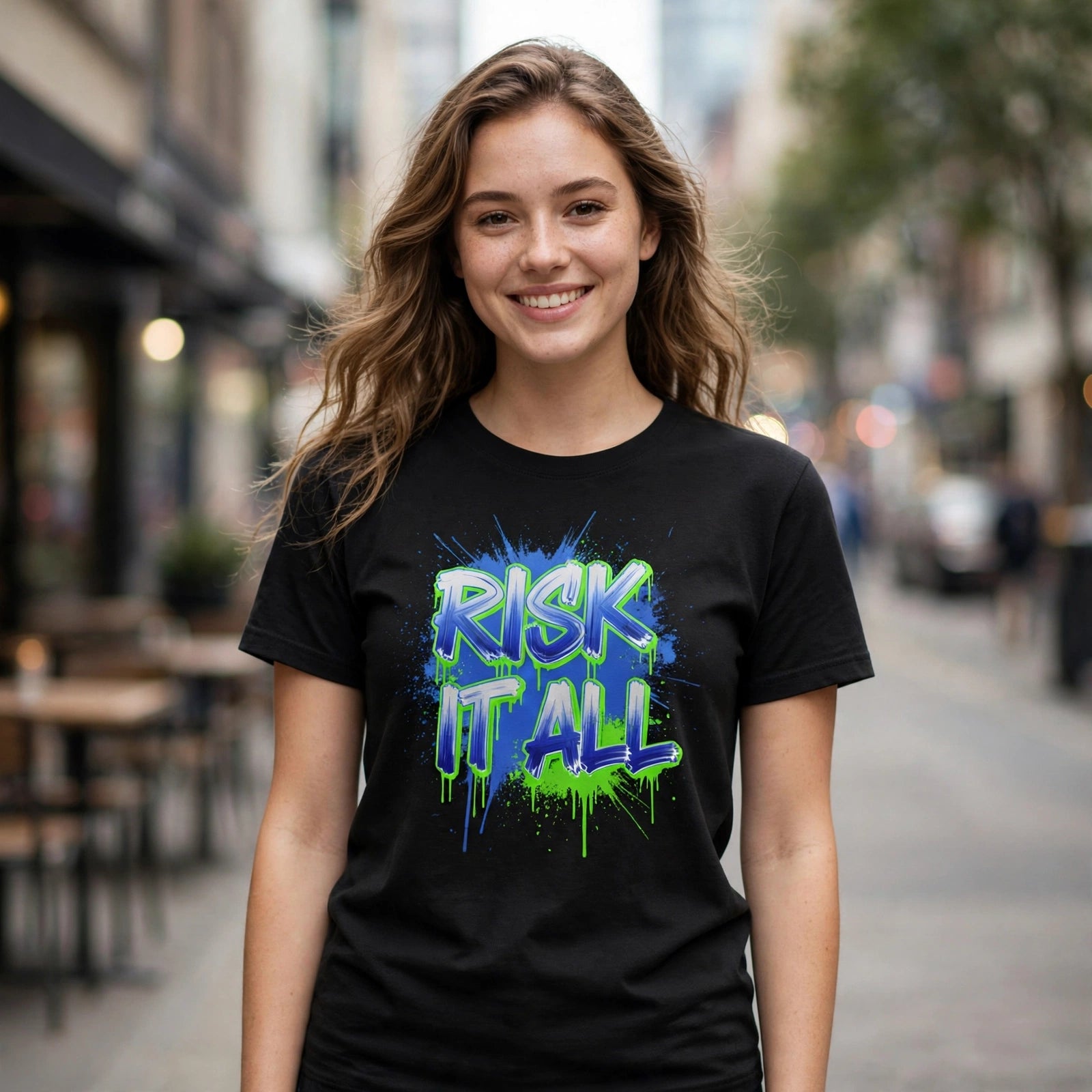 Risk It All Hustle & Royalty Graphic T-Shirt – XGuidance