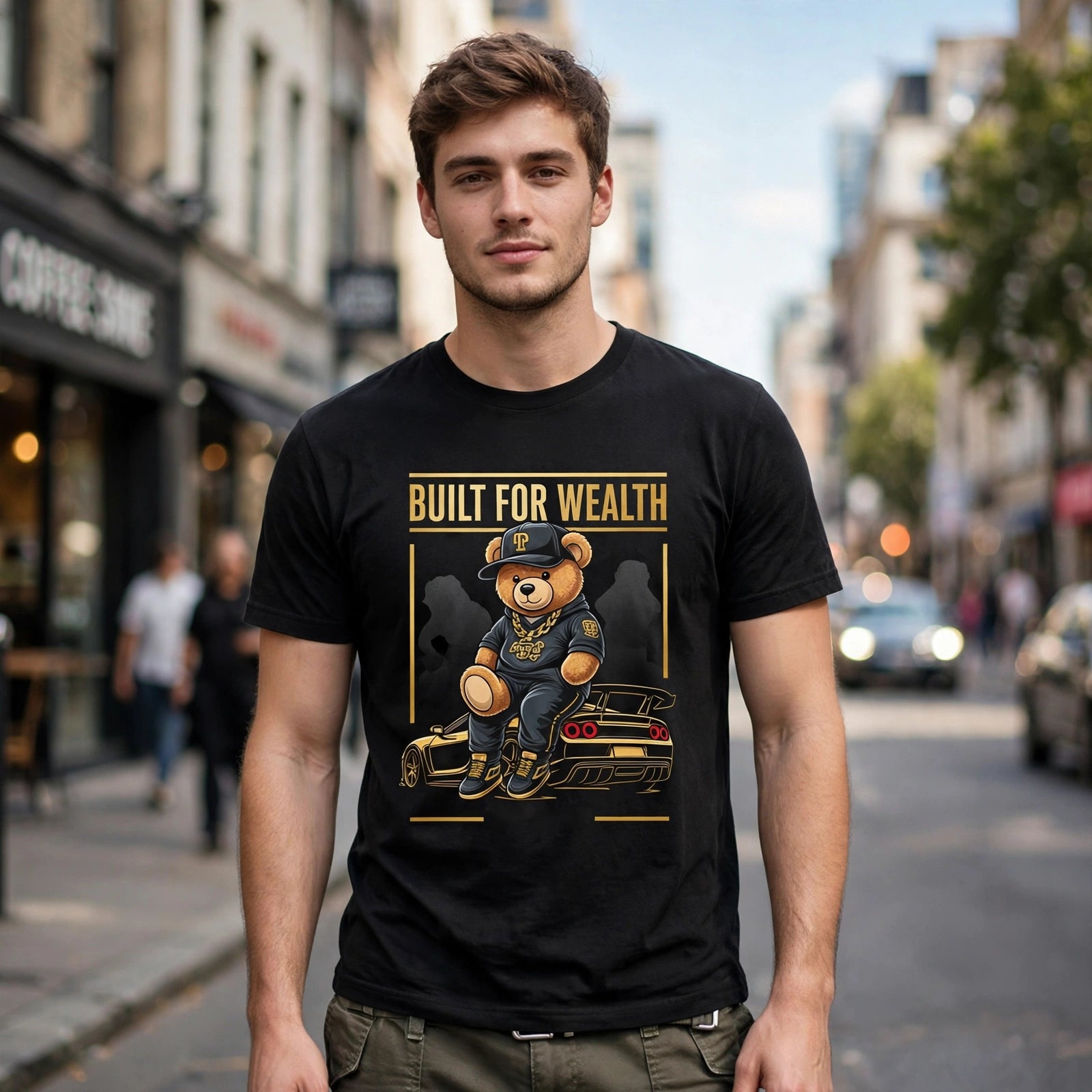 Built for Wealth Money Mindset Graphic T-Shirt – XGuidance