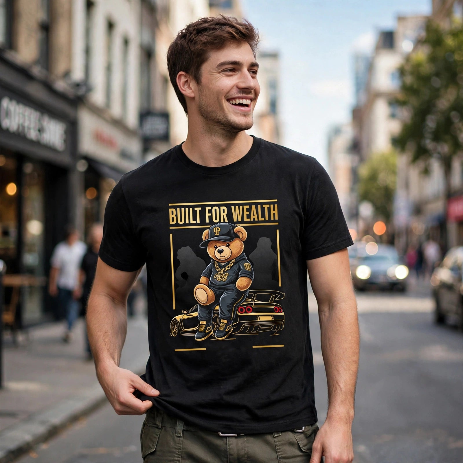 Built for Wealth Money Mindset Graphic T-Shirt – XGuidance – photo 2
