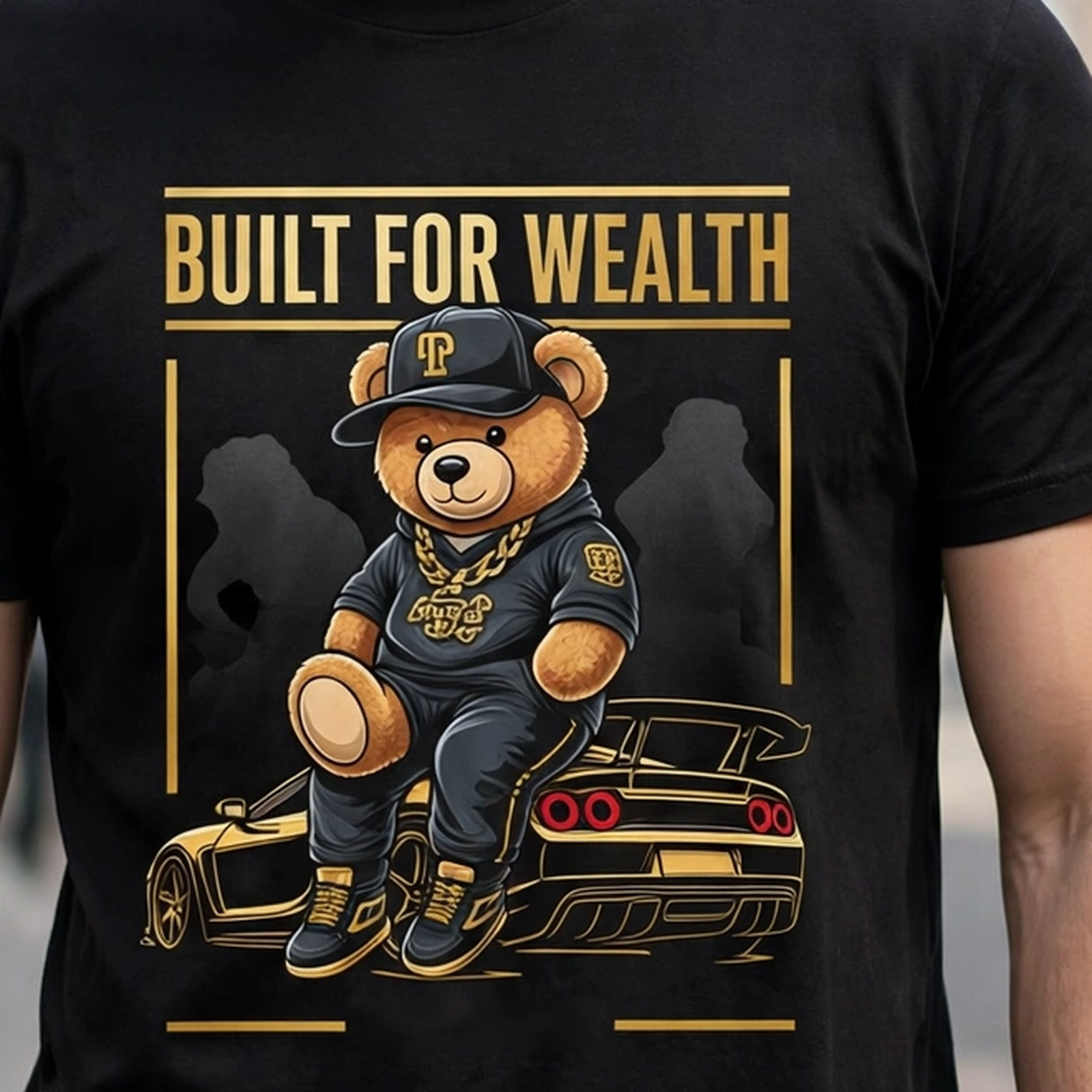 Built for Wealth Money Mindset Graphic T-Shirt – XGuidance – photo 3