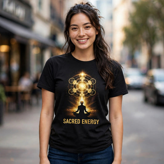Sacred Energy Spiritual Awakening Graphic T-Shirt – XGuidance