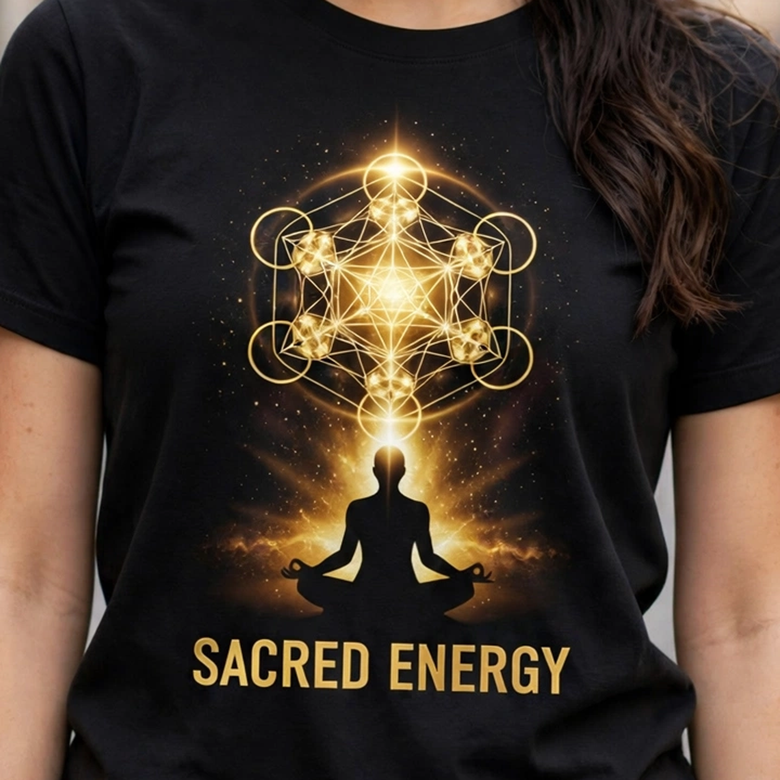 Sacred Energy Spiritual Awakening Graphic T-Shirt – XGuidance – photo 3