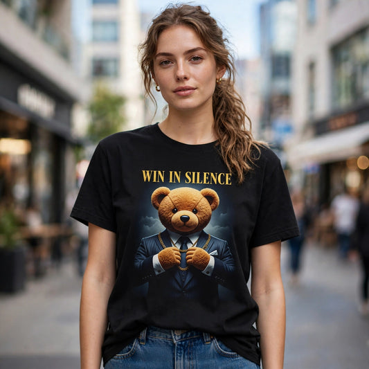 Win in Silence Money Mindset Graphic T-Shirt – XGuidance