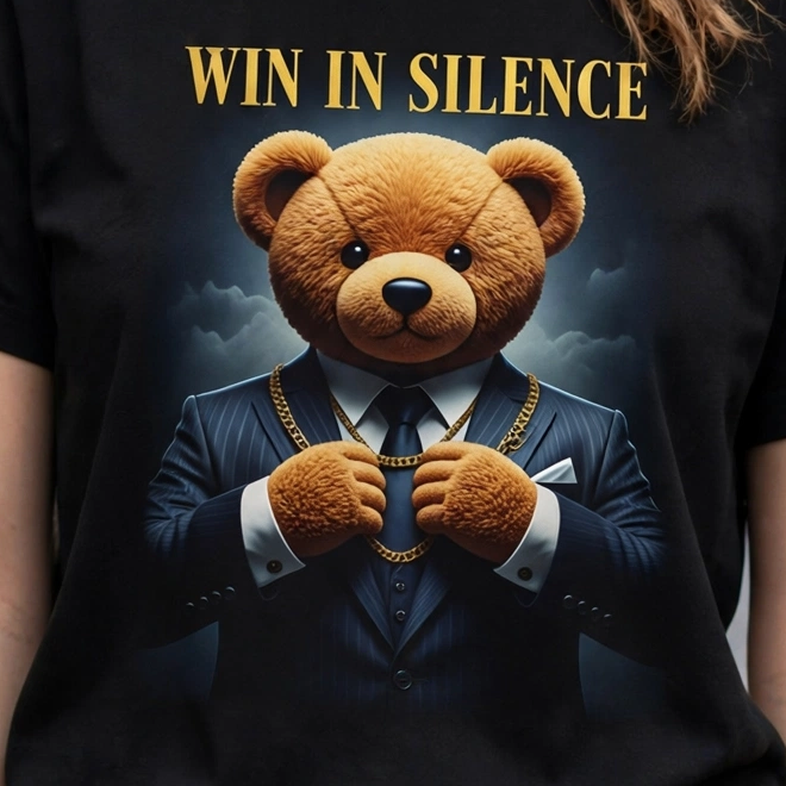 Win in Silence Money Mindset Graphic T-Shirt – XGuidance – photo 3