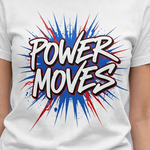 Power Moves Hustle & Royalty Graphic T-Shirt – XGuidance – photo 3