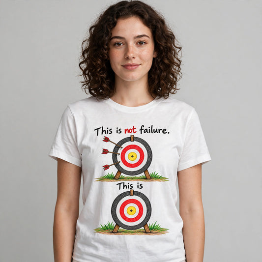 This is Not Failure Motivational Quote T-Shirt – XGuidance