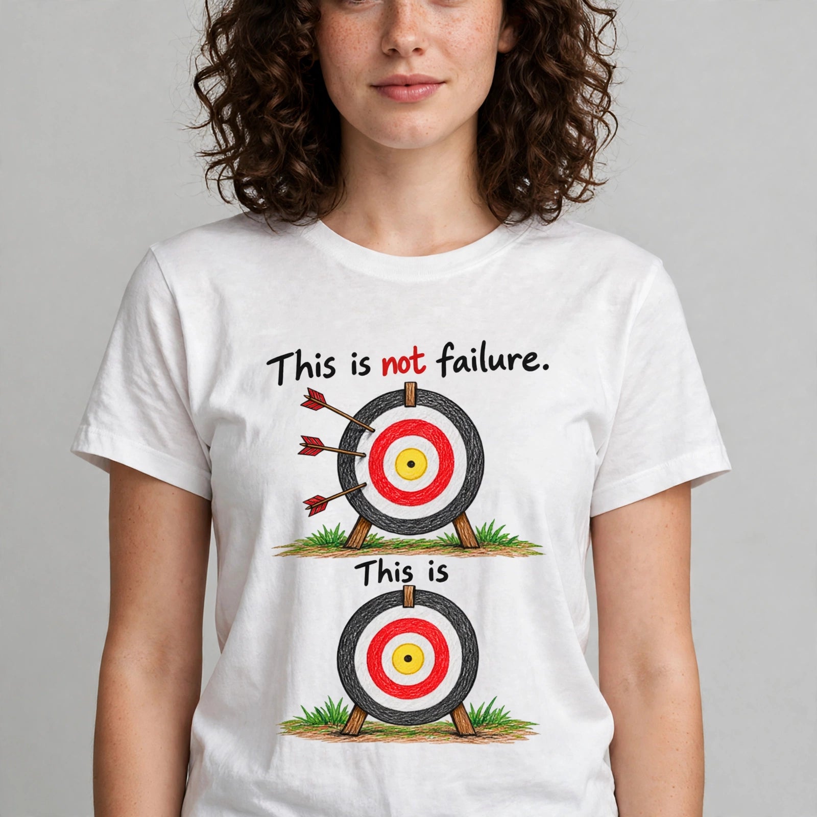 This is Not Failure Motivational Quote T-Shirt – XGuidance – photo 3