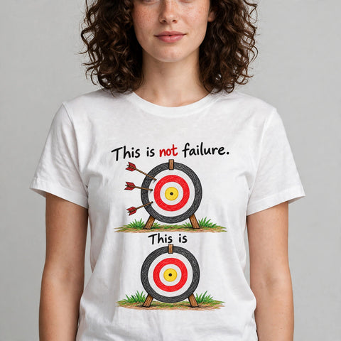 This is Not Failure Motivational Quote T-Shirt – XGuidance – photo 3
