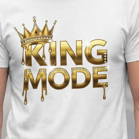 King Mode Hustle & Royalty Graphic T-Shirt – XGuidance – photo 3