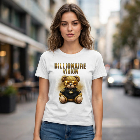 Billionaire Vision Money Mindset Graphic T-Shirt – XGuidance