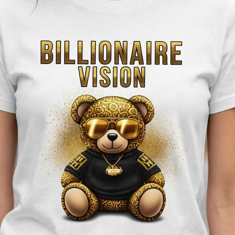 Billionaire Vision Money Mindset Graphic T-Shirt – XGuidance – photo 3
