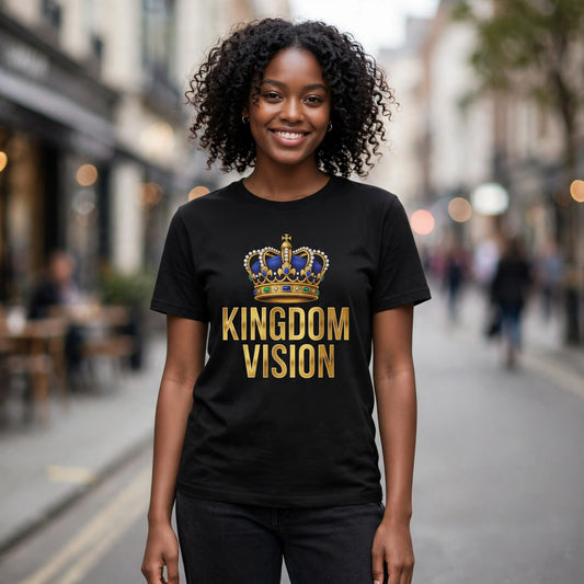 Kingdom Vision Hustle & Royalty Graphic T-Shirt – XGuidance
