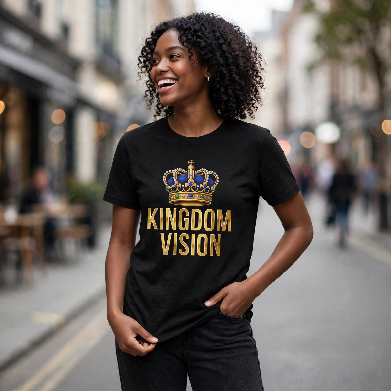 Kingdom Vision Hustle & Royalty Graphic T-Shirt – XGuidance – photo 2