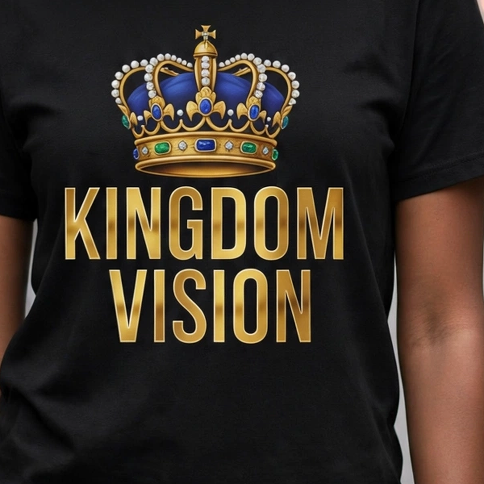 Kingdom Vision Hustle & Royalty Graphic T-Shirt – XGuidance – photo 3