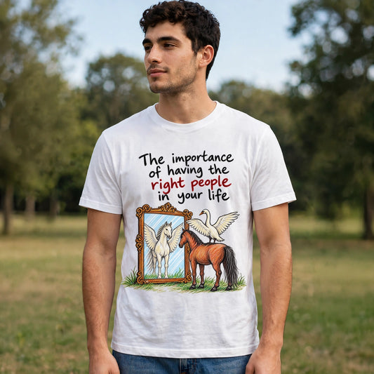 Right People Motivational Quote T-Shirt – XGuidance