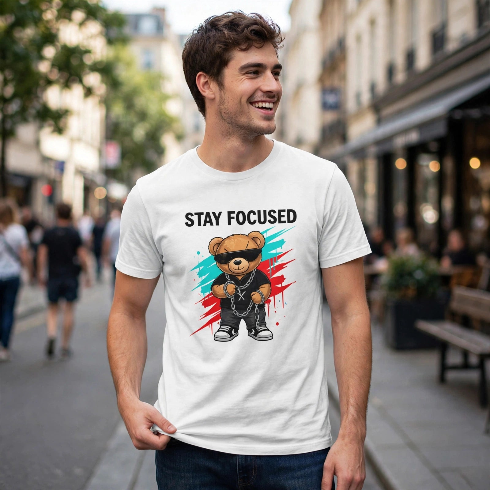 Stay Focused Money Mindset Graphic T-Shirt – XGuidance – photo 2