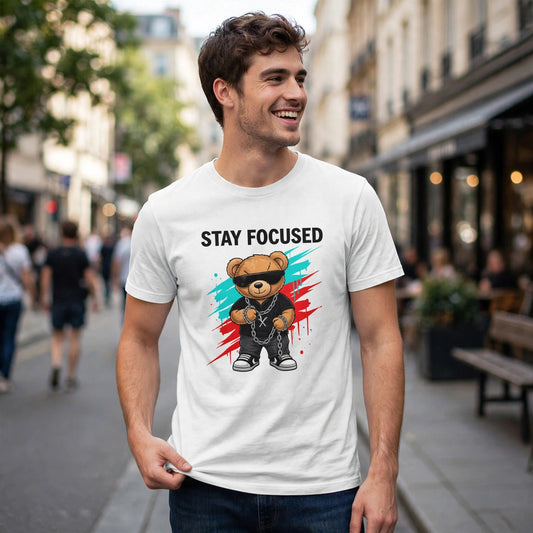 Stay Focused Money Mindset Graphic T-Shirt – XGuidance – photo 2