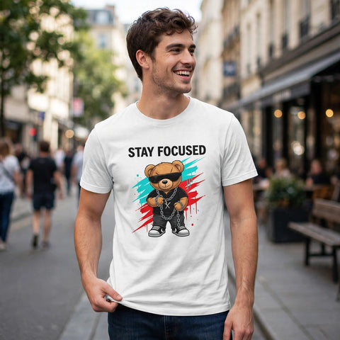 Stay Focused Money Mindset Graphic T-Shirt – XGuidance – photo 2