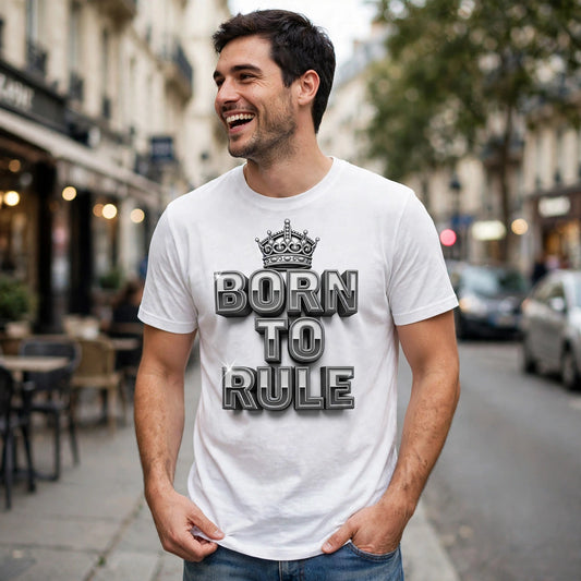 Born to Rule Hustle & Royalty Graphic T-Shirt – XGuidance – photo 2
