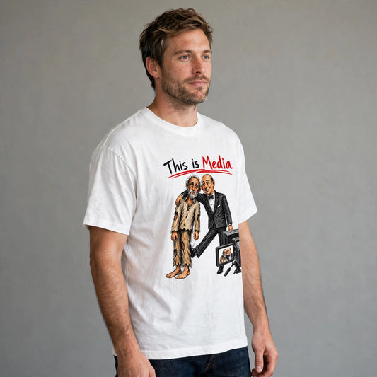 This is Media Motivational Quote T-Shirt – XGuidance – photo 2
