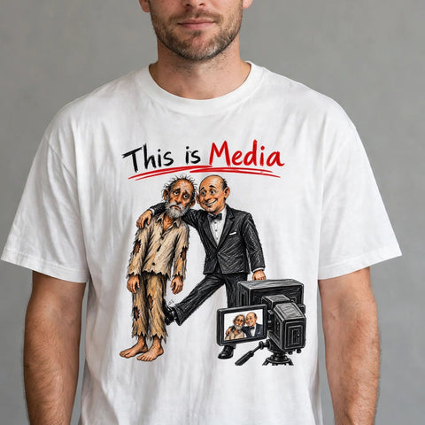 This is Media Motivational Quote T-Shirt – XGuidance – photo 3