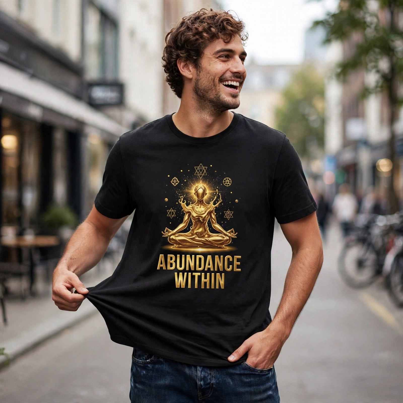 Abundance Within Spiritual Awakening Graphic T-Shirt – XGuidance – photo 2