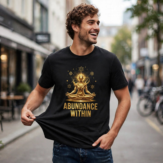 Abundance Within Spiritual Awakening Graphic T-Shirt – XGuidance – photo 2